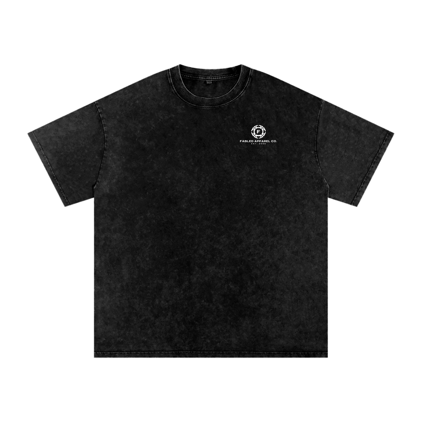 The World Is Mine Acid Wash Tee