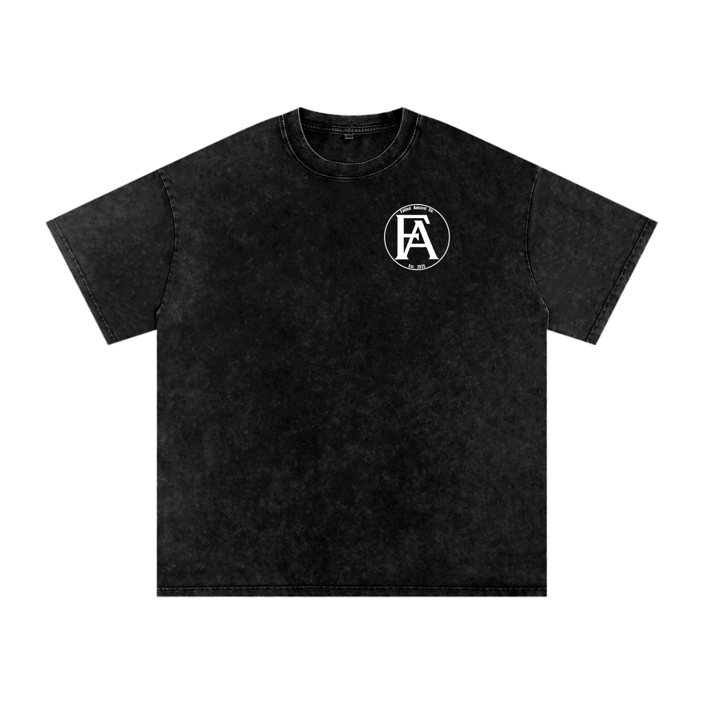 Pray Hard Acid Wash Tee