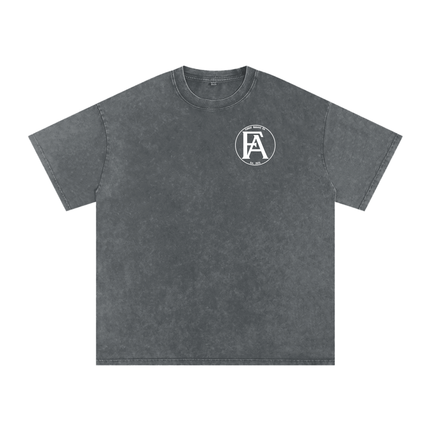 Pray Hard Acid Wash Tee