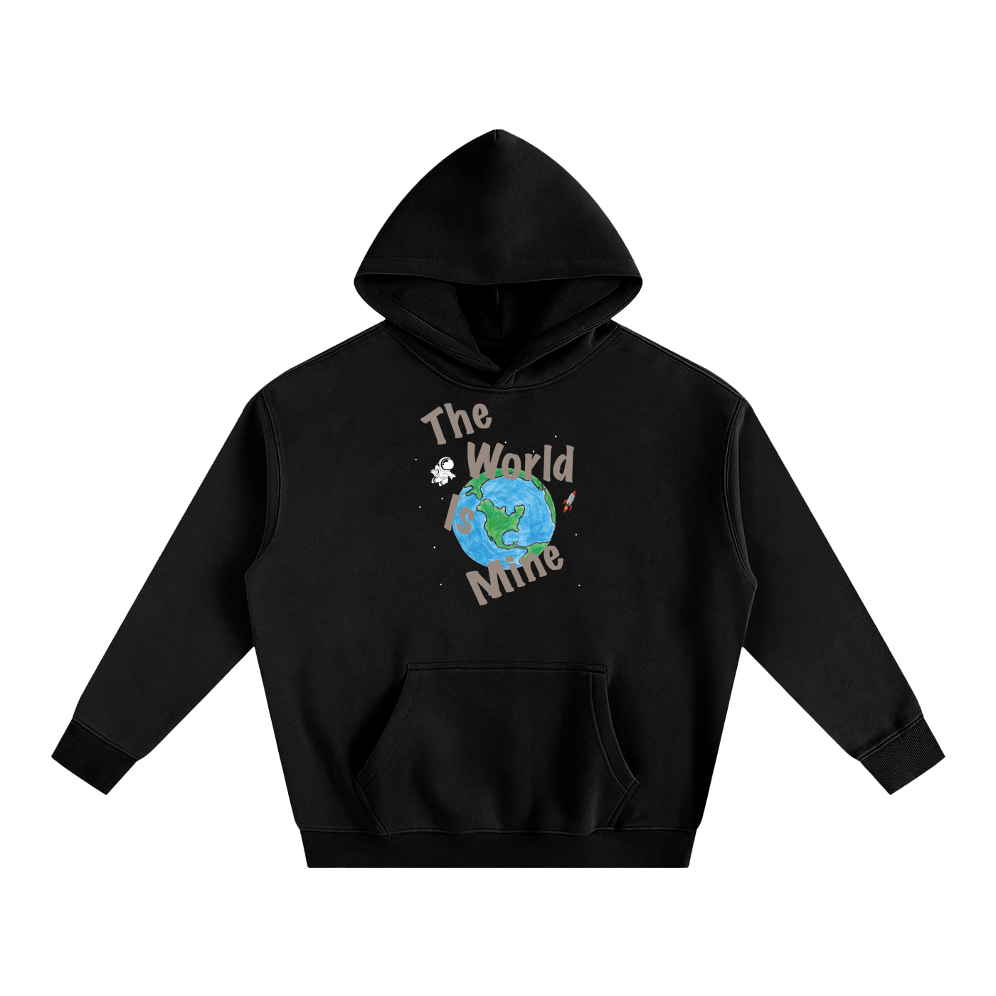 The World Is Mine Oversize Hoodie